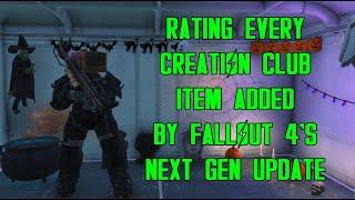 Rating Every Creation Club Item Added to Fallout 4 in 2024