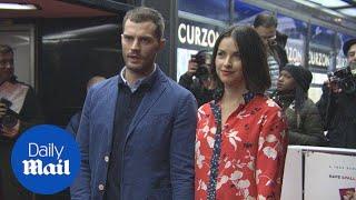 Jamie Dornan and wife Amelia Warner at Mum's List premiere - Daily Mail