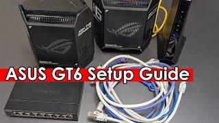 ASUS ROG Rapture GT6 Setup Guide | FAQs Answered | All Configs Shown