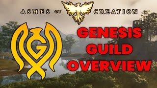 Genesis Guild Overview, join today to get ready for Ashes of Creation Alpha 2!