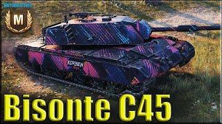 Bisonte C45 - НОВЫЙ ТАНК С КОРОБОК (7000 СУММАРНОГО УРОНА - МАСТЕР)