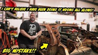 My Huge Rust Repair Mistake! Doing It Right Is Way Easier. Plymouth Sport Satellite Restoration PT 5