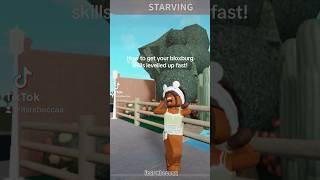 how to level up your bloxburg skills quickly
