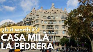 Barcelona's Casa Milà (La Pedrera) by Gaudí | Is it worth visiting in Barcelona?