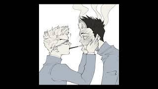 Hanma Shuji x Kisaki Tetta I like me better when I'm with you