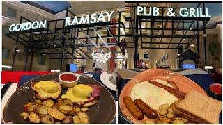 Gordon Ramsay’s Pub & Grill Restaurant Breakfast Review! Atlantic City New Jersey