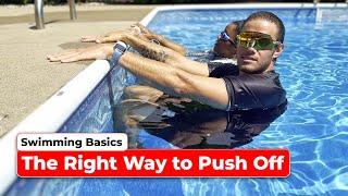 How to Push Off on Your Back - Swimming Basics for Beginners