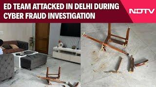 Delhi News | Probe Agency Team, Investigating Cyber Fraud Case, Attacked in Delhi