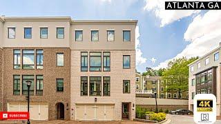 MUST SEE Luxury Townhouse - END UNIT, Gated, 4 Bed, 4 Bath - Atlanta GA Homes For Sale