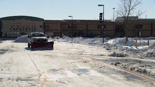 Snow removal in St. Louis County after winter storm