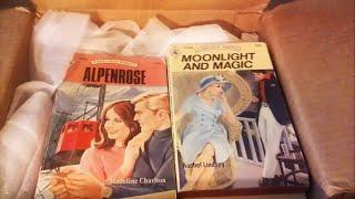 My romance novel collection (Part 42): Unboxing vintage Harlequin eBay book haul