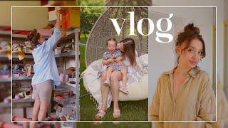 Najładniejszy messy bun, sprzątanie garażu, wizualny bałagan | Vlog