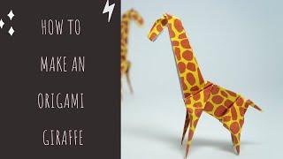 DIY Origami (Paper) Giraffe | Easy & Fun To Do
