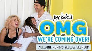 Adelaine Morin's Hello Yellow Bedroom Makeover | OMG We're Coming Over | Mr. Kate