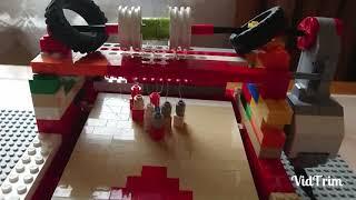 slot machine out of LEGO bowling