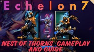 Dota 2 : Nest of Thorns at Echelon 7 Gameplay and Guide after the Nerf. #dota2 #gaming