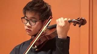 Richard Cho, Violin - 2017 RSIMC Finalist