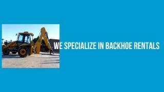 Backhoe Rental San Antonio (210) 651-5611 Heavy Equipment Rental San Antonio TX