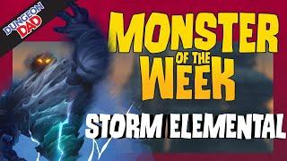 Living Weather - STORM ELEMENTAL - Dungeons & Dragons [D&D] - Monster of the Week