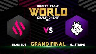 ROCKET LEAGUE WORLD CHAMPIONSHIP 2024 | GRAND FINAL | TEAM BDS VS G2 STRIDE | RLCS 2024