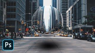 How To Make Glass Sphere Effect | Photoshop Tutorial For Beginners