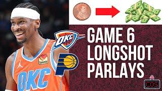 The BEST Parlays for Thunder vs Pacers (Game 6)