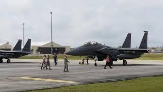 494TH Fighter Squadron exercise Checkered Flag EOR and Take Off  BROLL (2019) 