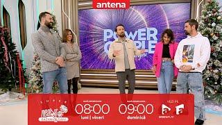 Andrei, Andra Stoica, DOC și Anca Munteanu, dezvăluirile din culisele emisiunii Power Couple