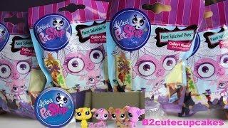 Opening Littlest Pet Shop Blind Bags| Pet Splashin' Pets LPS Blind Bags| B2cutecupcakes