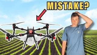 First Spray Drone Field Test… and It Didn’t Work?!