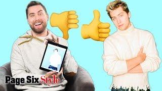 NSYNC's Lance Bass Reviews His Most Memorable Looks | Page Six Style