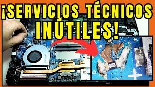 ¡DESTROZAN UN PORTÁTIL Y CRITICAMOS A LOS SERVICIOS TÉCNICOS EN PLAN SOBRADO!