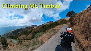 Climbing the 3rd highest mountain in Luzon (Mt. Timbak)