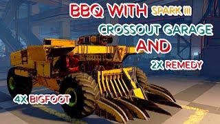 Electric BBQ with Spark and classic with Remedy :) - Crossout Garage - Gameplay - EpicGaming82