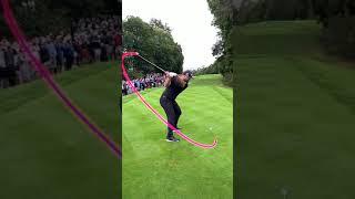 Short Backswing Long Hitter Jon Rahm Fantastic Swing Motion & Slow Motion 2024