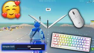 Chill ASMR 1v1 BUILD FIGHT Satisfying Fortnite Keyboard Sounds