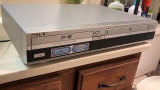 SONY RDR-VX530 DVD Recorder VCR Player Combo Recorder Dub VHS to DVD