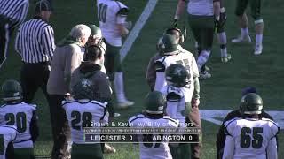 Abington Varsity Football vs Leicester; Div. 7 State Championship Game