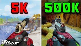 $5,000 vs $500,000 Pistol Loadout ! | Arena Breakout