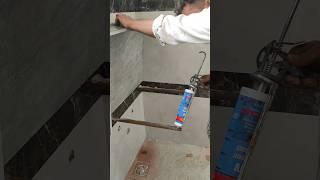 Bathroom vanity installation Easy and Fast Pro Tip #shorts #youtubeshorts #diy