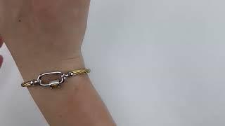 How to wear Charriol Forever Lock Bangles