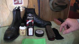 R.M. Williams ADF Parade Boots Angelus Balm, Shoe Cream and Wax Polish Review