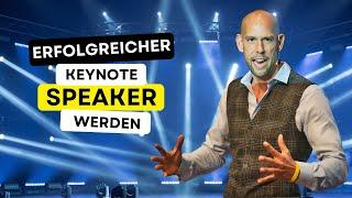 Erfolgreicher Keynote Speaker werden | Tipps & Strategien