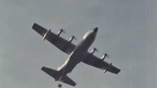 Your package has arrived!  C-130 resupply too close for comfort at Con Thien  in May 1967