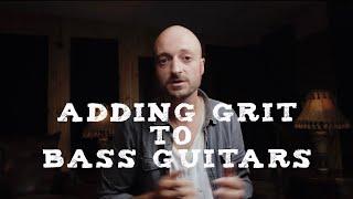 Adding Dirt to your D.I bass guitar | How to mix bass guitars in Logic Pro X