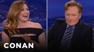 Natasha Lyonne Saw Conan While Tripping On Mushrooms | CONAN on TBS