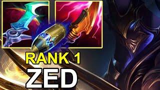 LOL CN BEST ZED - Fanren Zed vs Akali Master - Challenger Zed Gameplay