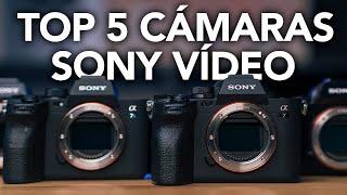 Las 5 MEJORES Cámaras Sony para Grabar Vídeo