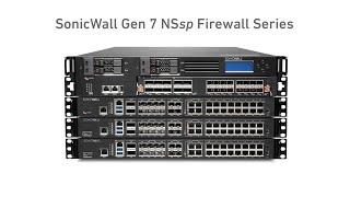 Secure Your Tomorrow, with with SonicWall Gen 7 NSsp Series Firewalls