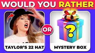 Would You Rather...? MYSTERY Gift Edition  Taylor Swift's Gift | Swifties Test ‍️